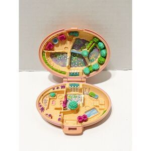 vintage POLLY POCKET SHETLAND PONY STABLE SET bluebird compact  Only 1995